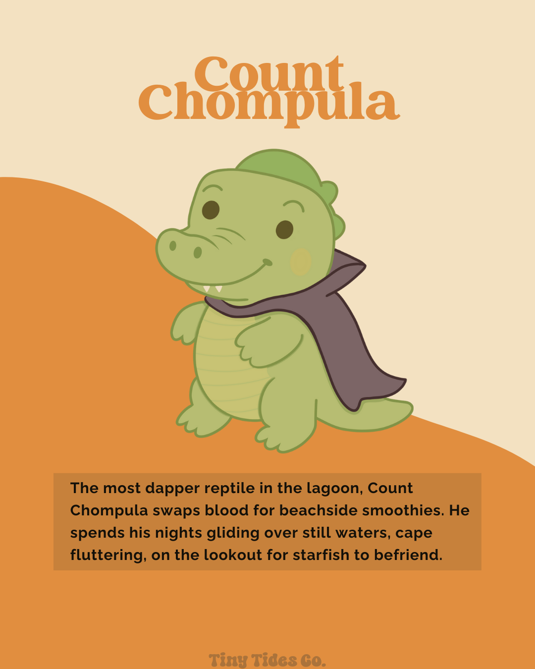 Count Chompula Sticker