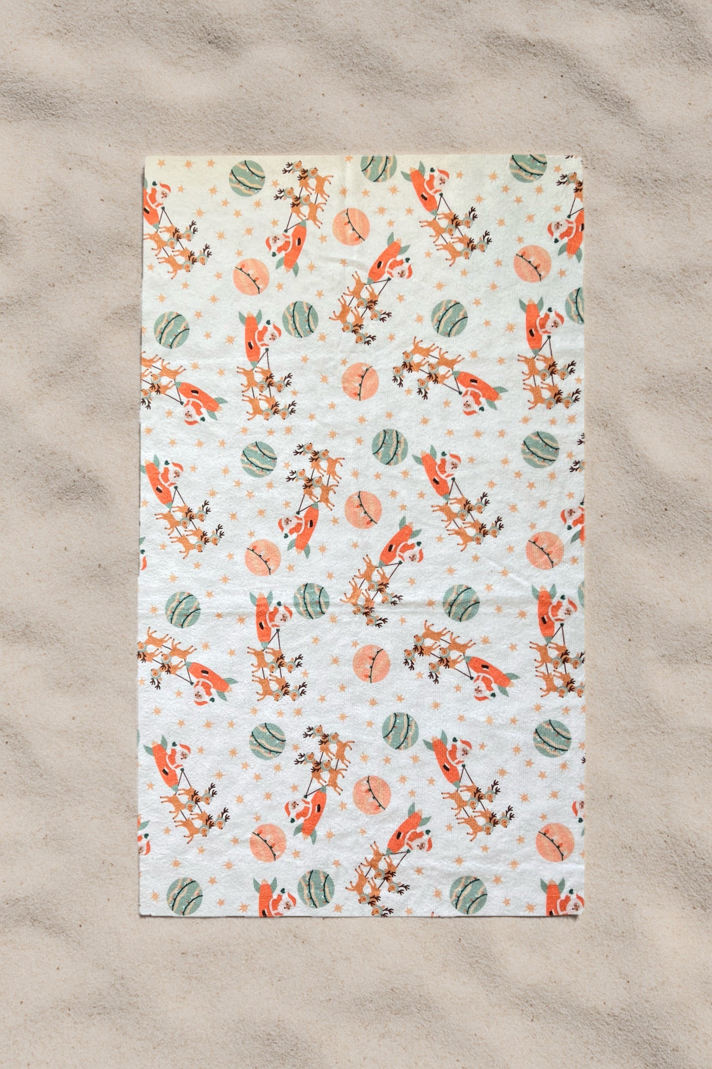 Space Coast Christmas Towel