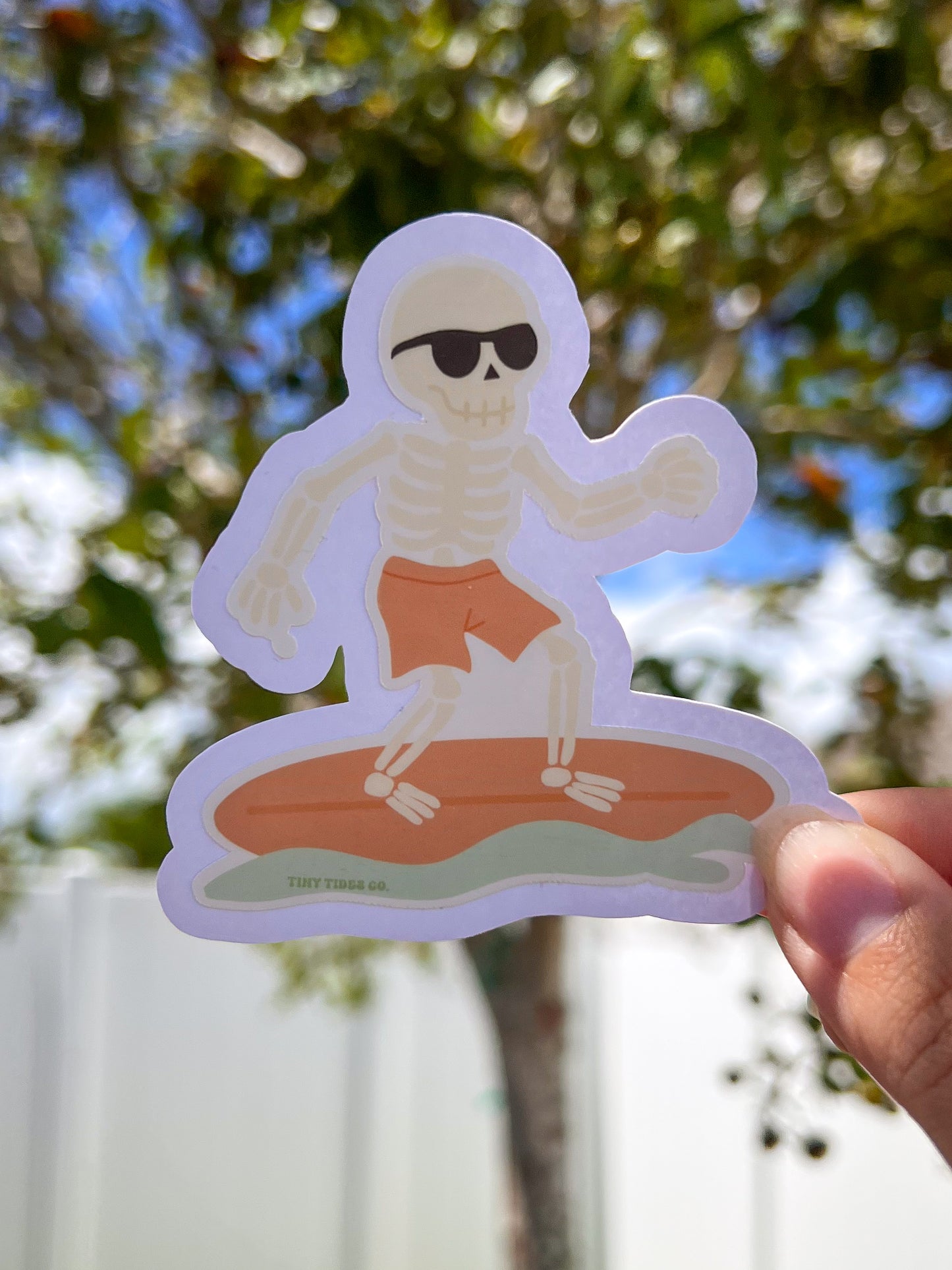 Spooky Splash Sticker
