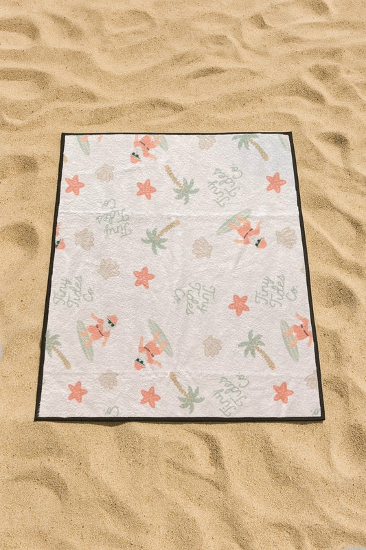 Surfing Santa Picnic/Play Mat