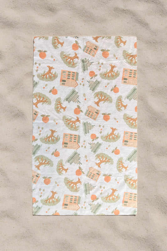 Georgia Peach Towel