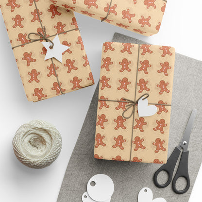 Gingerbread Vacation Wrapping Paper Roll