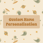 Custom Name Personalization- Towel, Blanket, or Play Mat