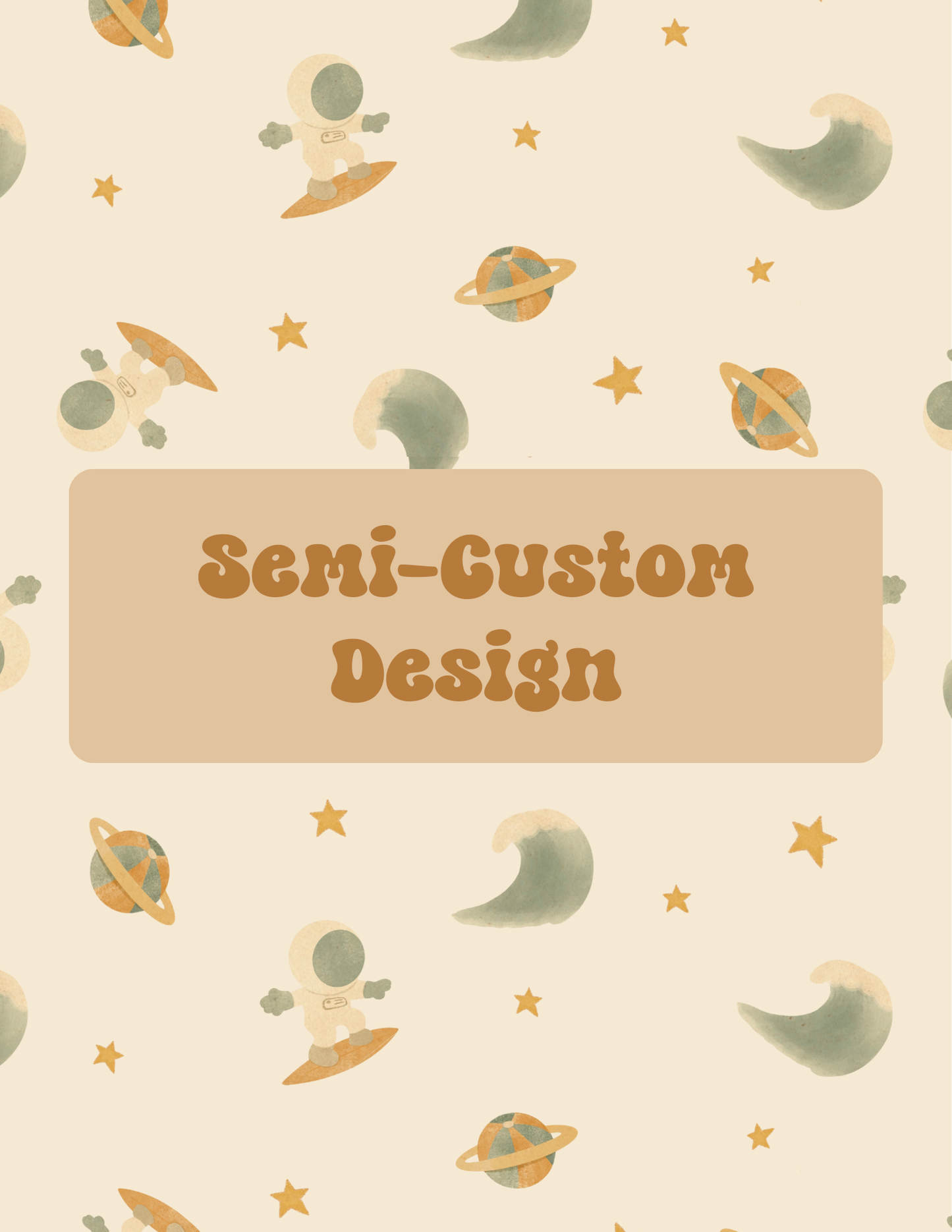 Semi-Custom Design Towel, Blanket, or Play Mat
