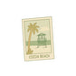 Cocoa Beach Postcard Sticker