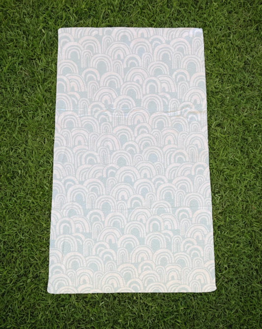 Over The Rainbow Blue Towel